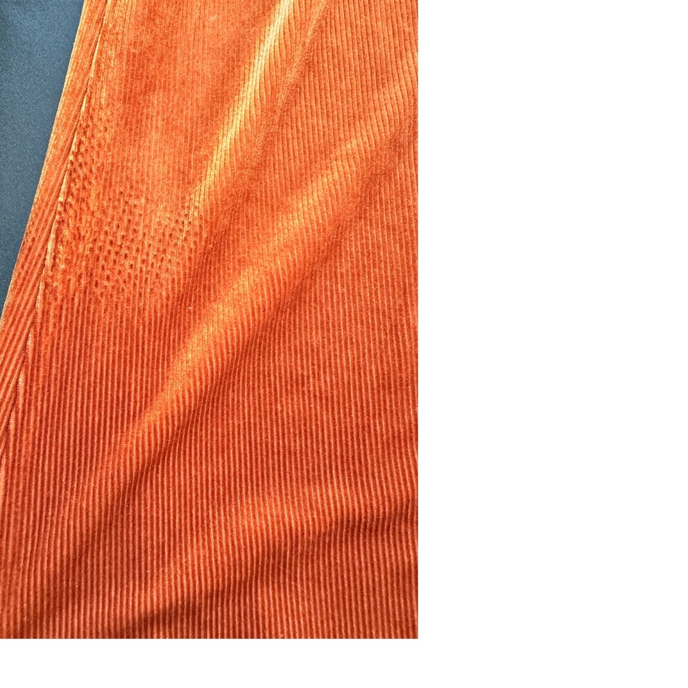 Women's Maxi Dress Velvet Short Sleeve Copper V-Neck Formal Event Holiday Large - Picture 7 of 13